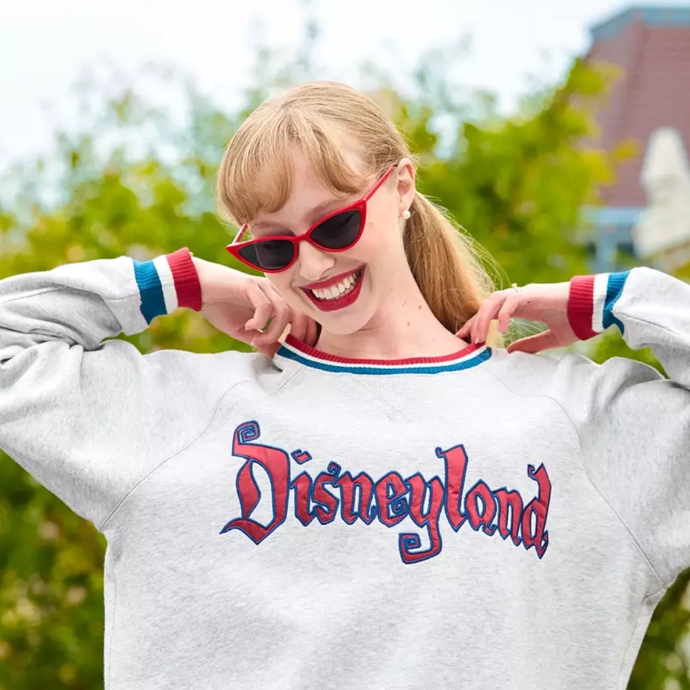 Disneyland 70th Anniversary Pullover Sweatshirt for Women